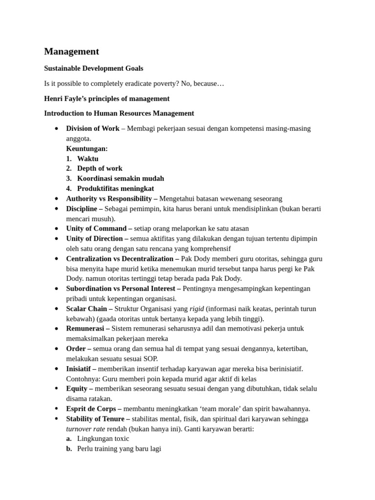 Management | PDF