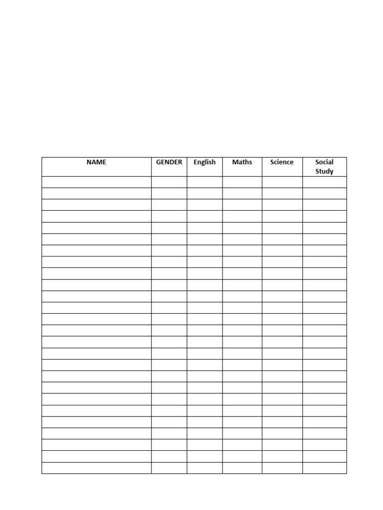 SIY9 Forecast Grade Form | PDF