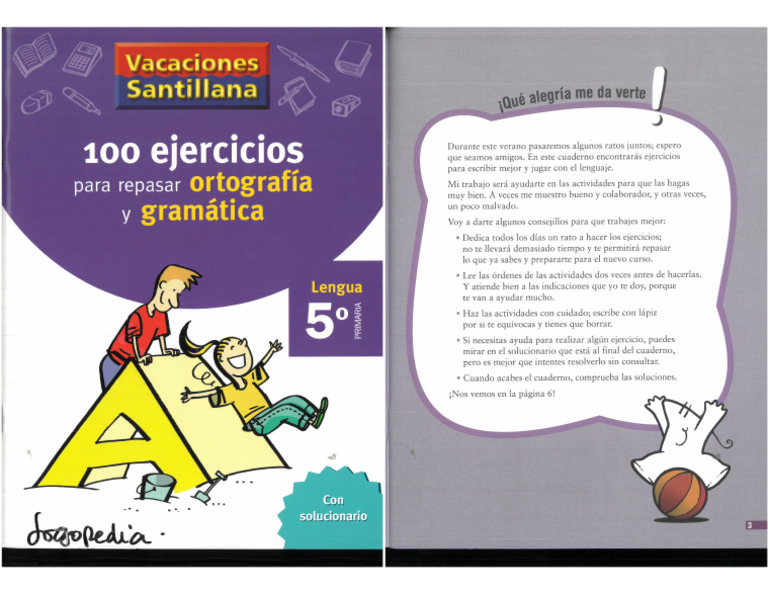 Ortografía y Gramática de 5 | PDF | Lingüística