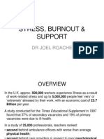 Stress, Burnout & Support: DR Joel Roache