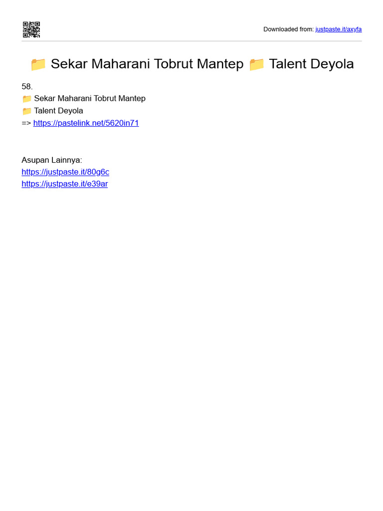 Axyfa Justpasteit | PDF