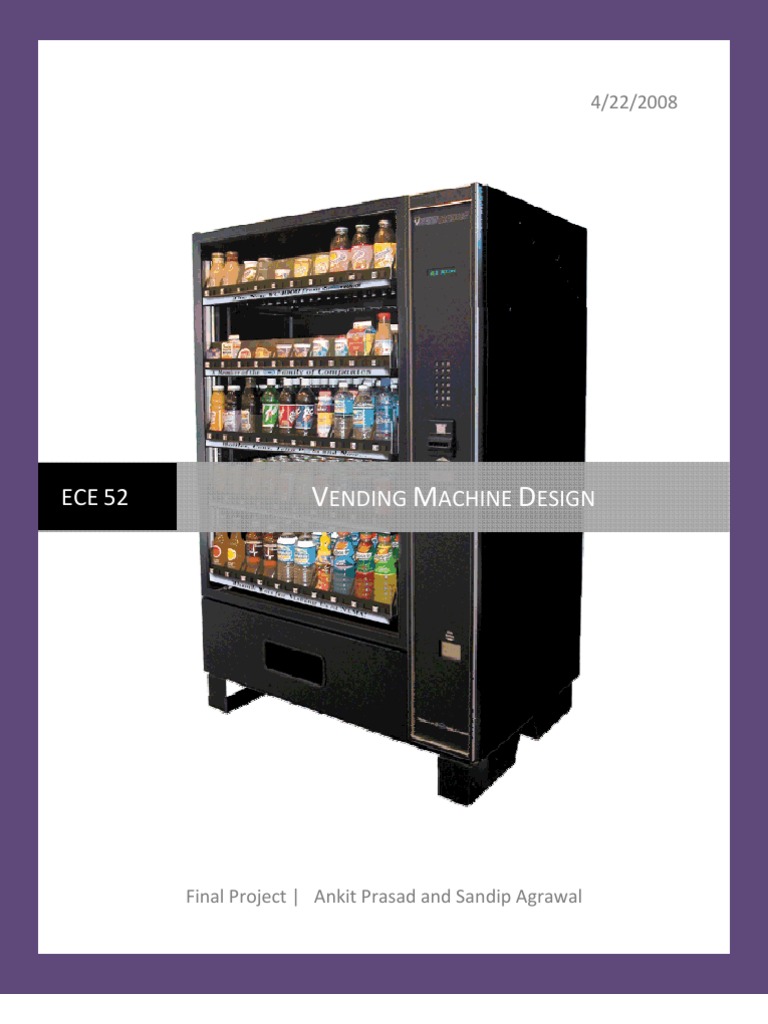 Vending Machine FPGA Design Project | PDF | Nickel (United States Coin ...