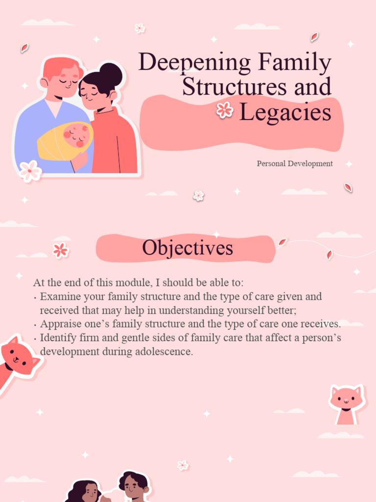 Lesson 9 Deepening Family Structures and Legacies (New Finals) | PDF ...