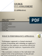 Performance Appraisal: Faculty