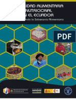 Seguridad Alimentaria y Nutricional en El Ecuador