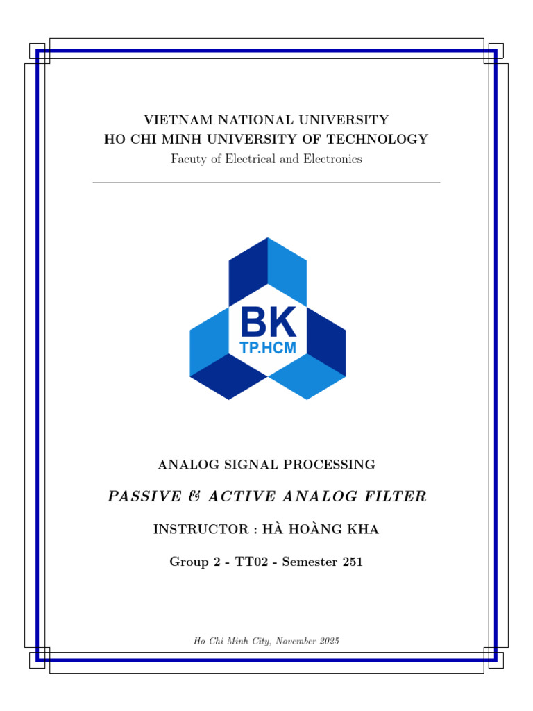 Analog Signal Processing | PDF | Electronic Filter | Low Pass Filter