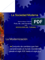 Sociologia Del Turismo La Sociedad Moderna, 2009