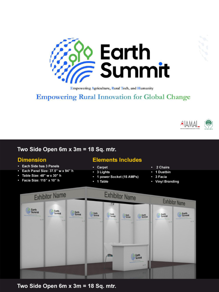 6x3 M Octonorm Booth TWO SIDE | PDF
