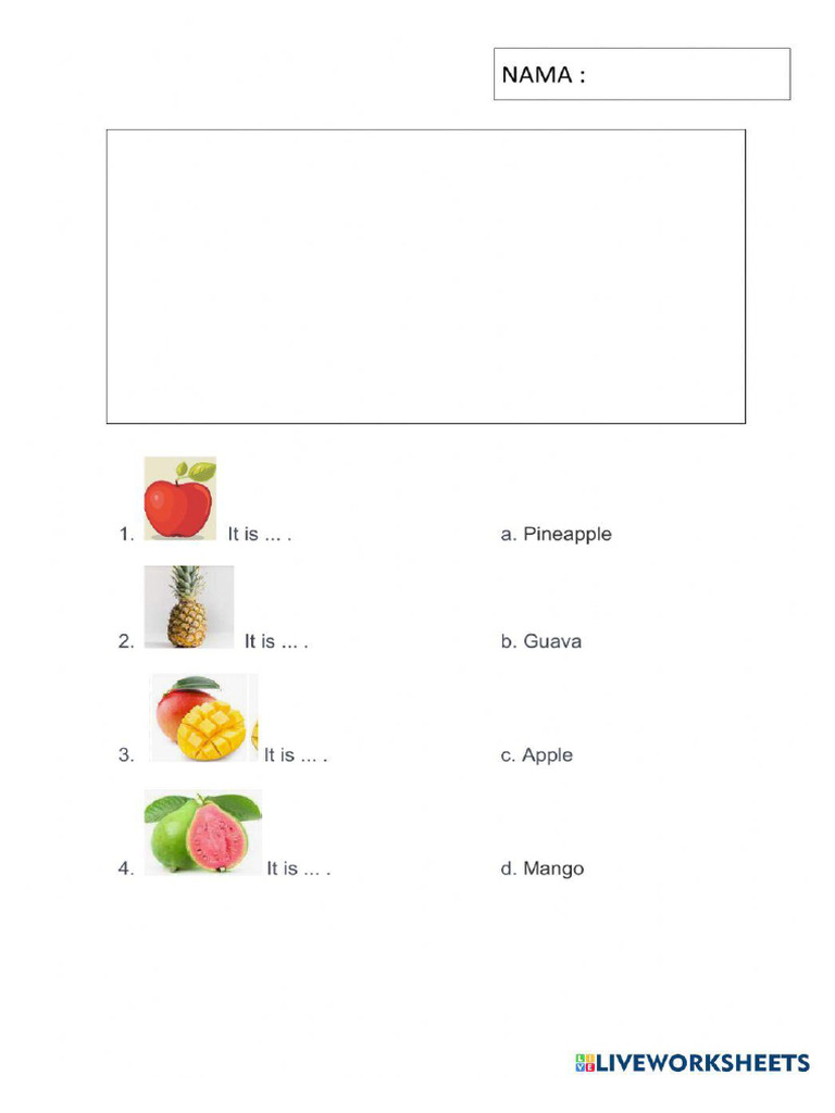 Worksheet 2281707 | PDF