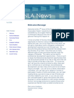 NLA News. Issue 2 - Fall 2008