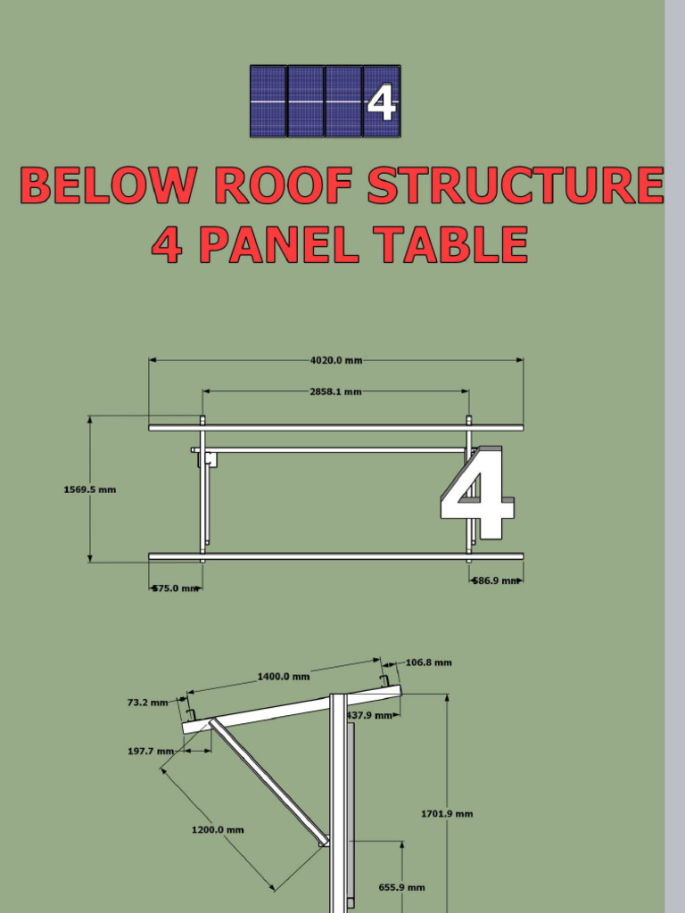Below Roof Structure | PDF