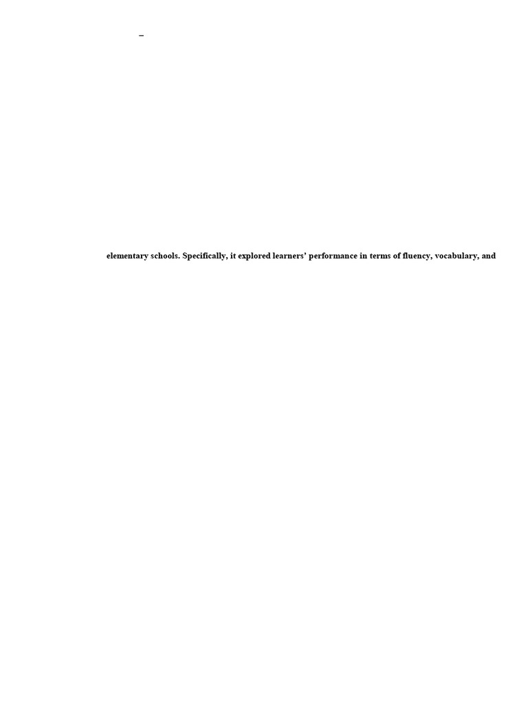The Effectiveness of Role-Playing Strategies in Enhancing Oral Language ...