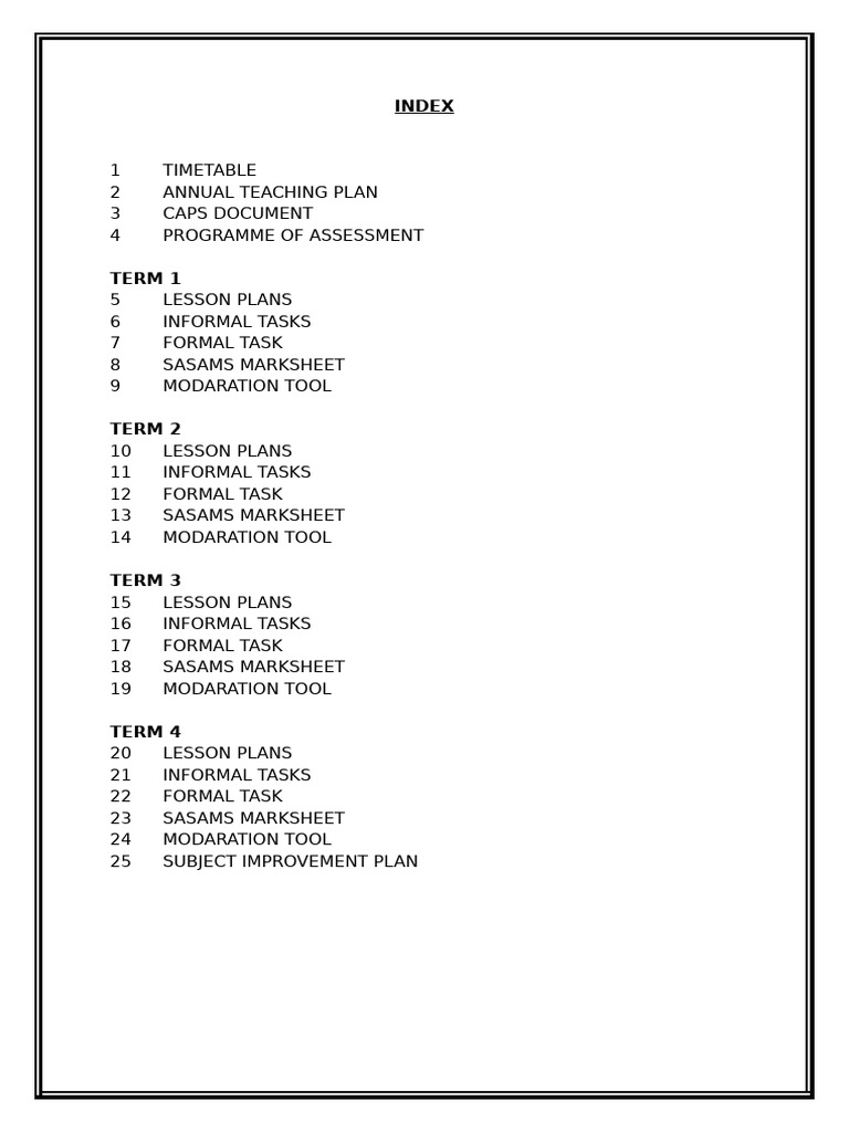 Teacher File | PDF