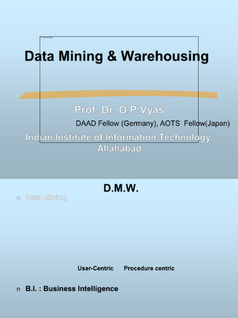 2DMW2019 | PDF | Machine Learning | Analytics