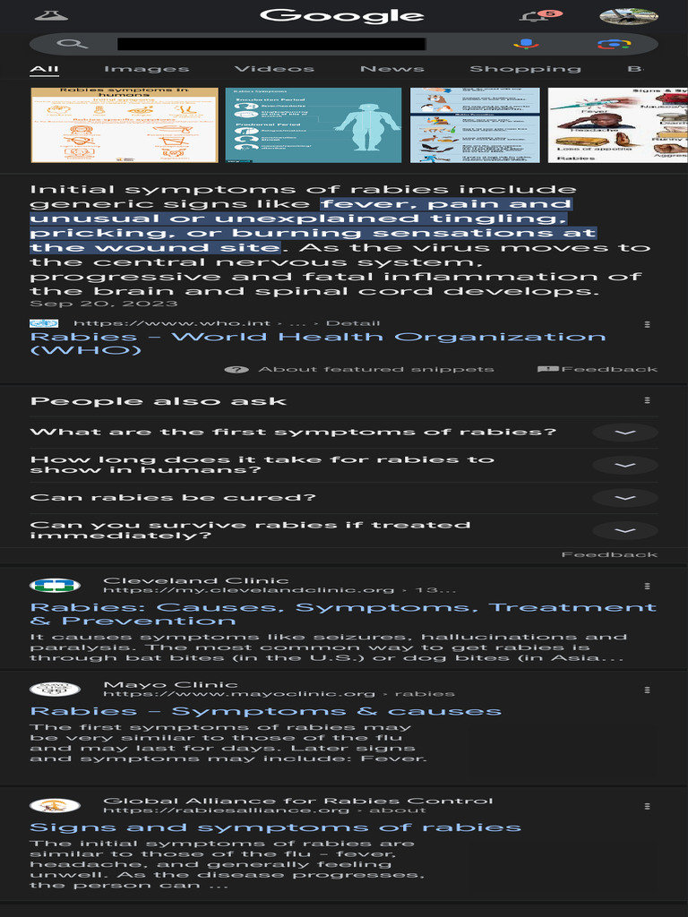 Signs of Rabies - Google Search | PDF