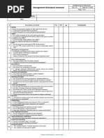 Industrial Safety Walk Checklist | PDF | Personal Protective Equipment ...