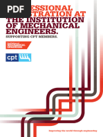 IMechE Membership Overview and Benefits | PDF | Engineer | Engineering