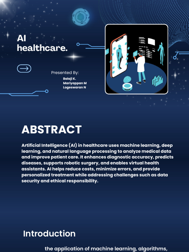 Blue and White Modern AI Business Pitch Deck Presentation - 20260225 ...