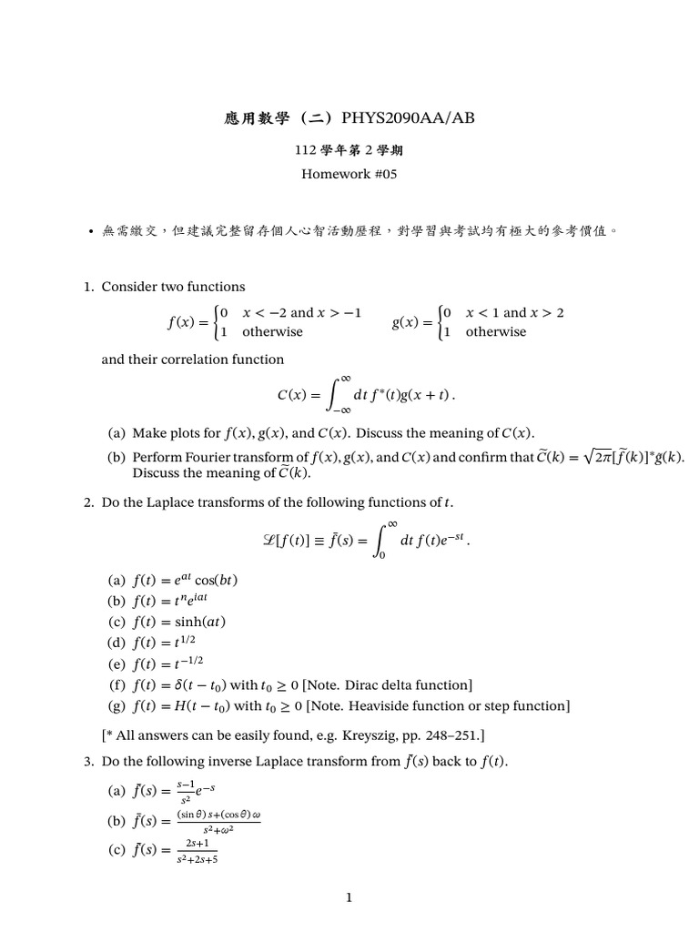 HW 05 | PDF