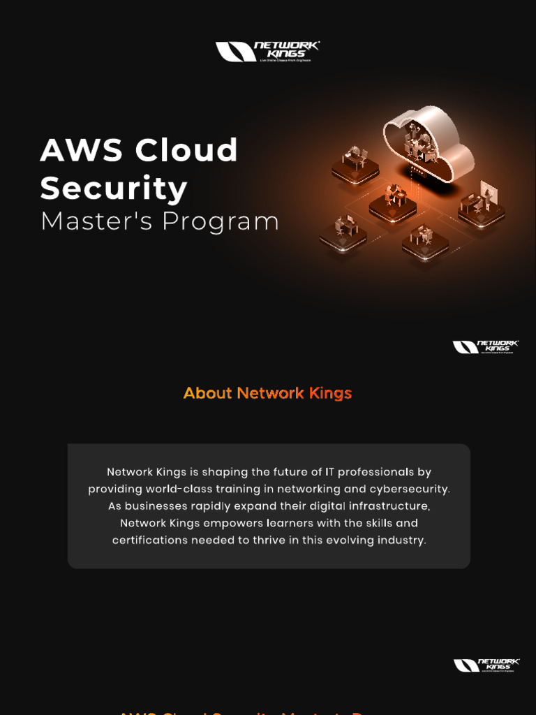 AWS Cloud Security Master Program | PDF