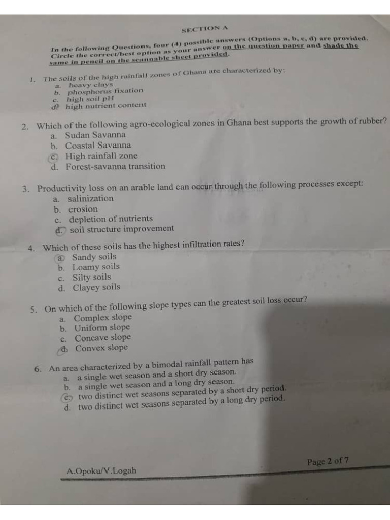 Soil Fertility Management 22 Midsem Pasco | PDF