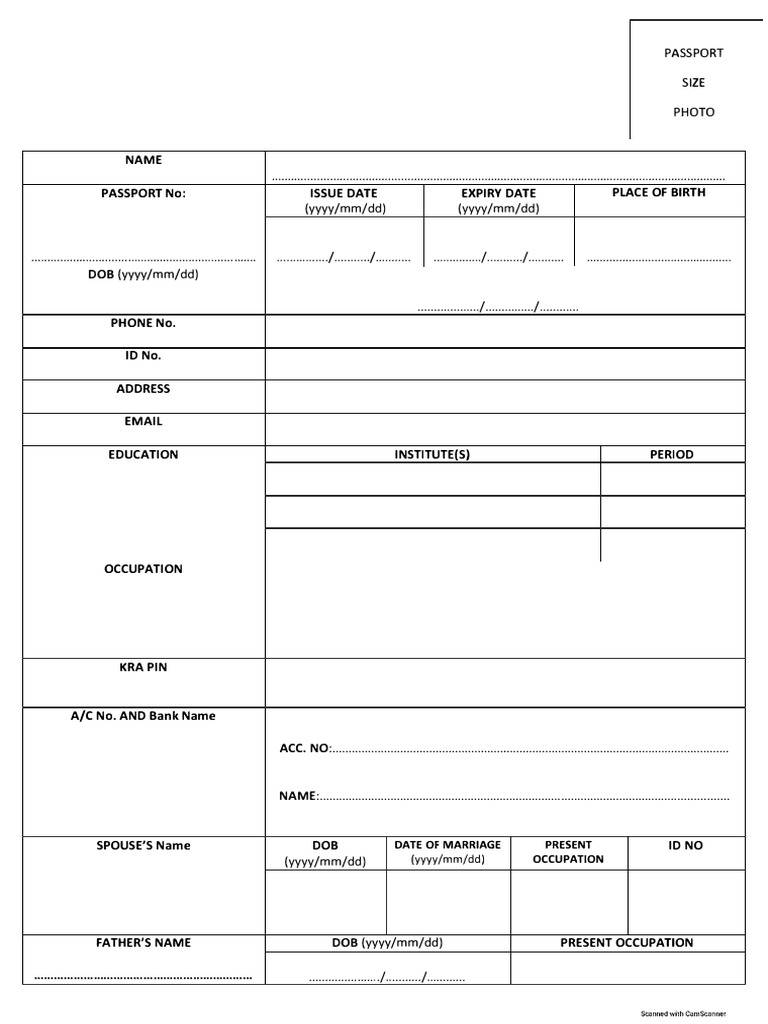 Application Form Docs 240503 100929 | PDF | Government And Personhood