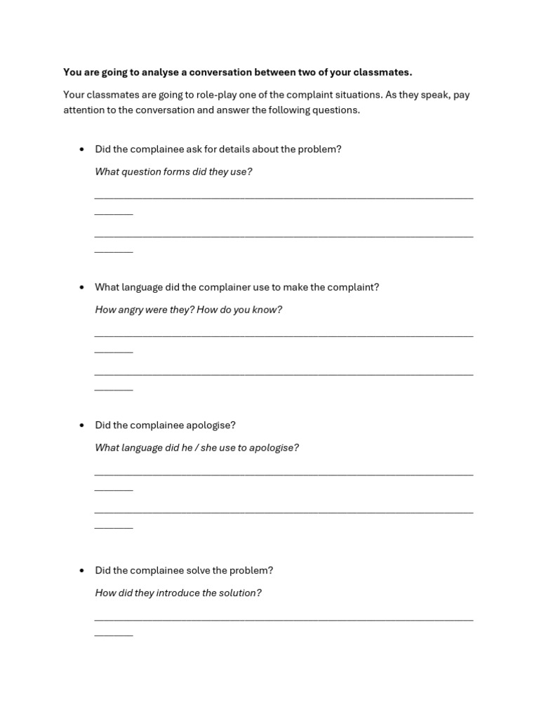 Conversation Analysis | PDF