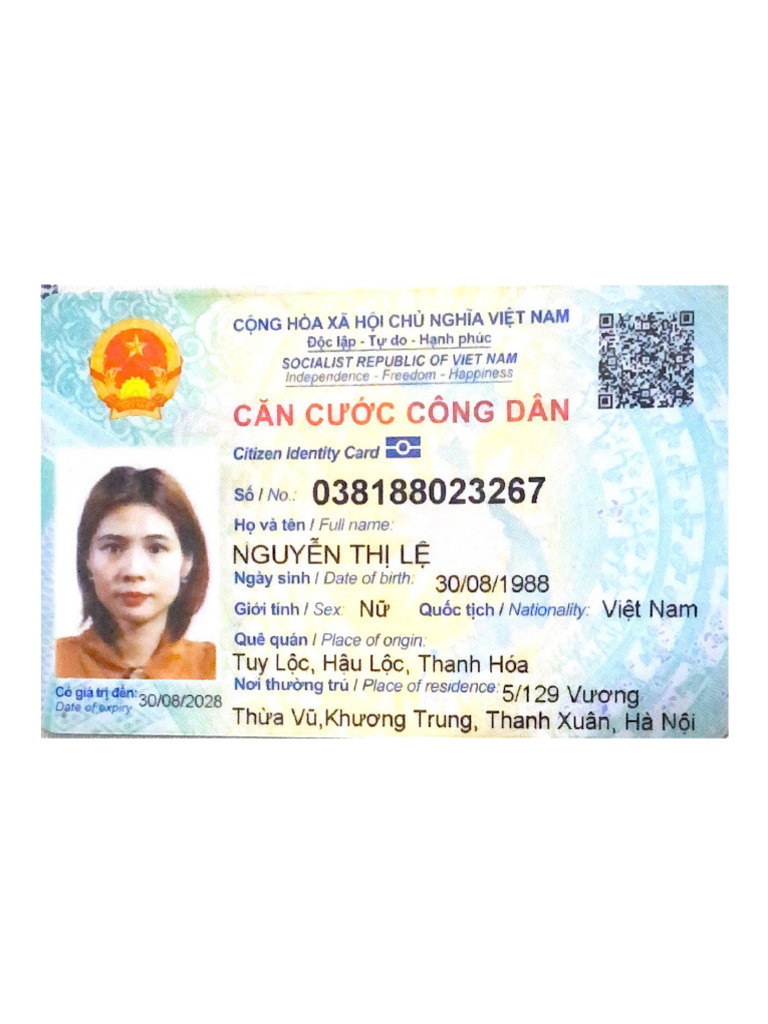 CCCD Lệ | PDF