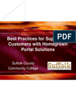 Portal Best Practices - Educause 2005
