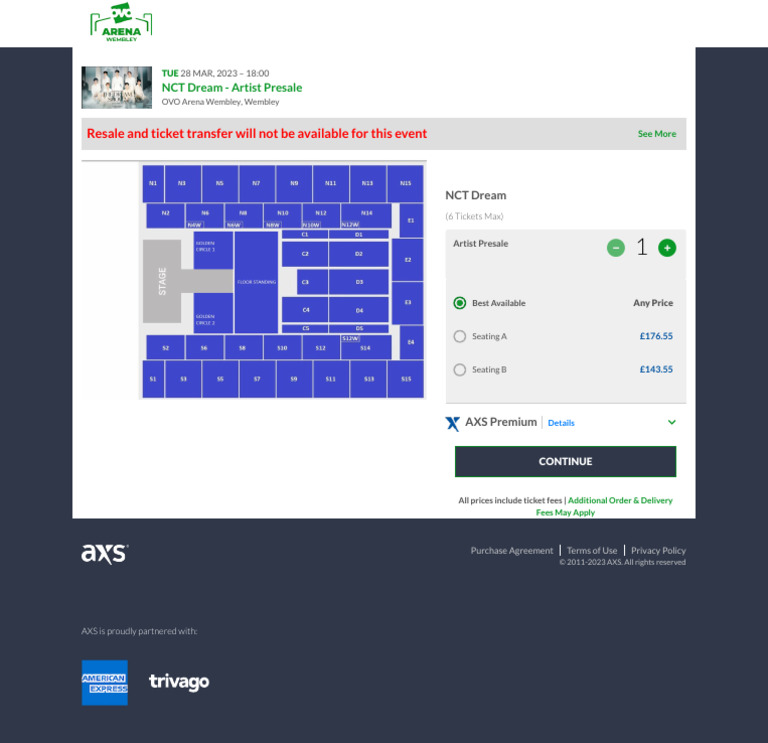 OVO Arena Wembley - Ticketing System | PDF