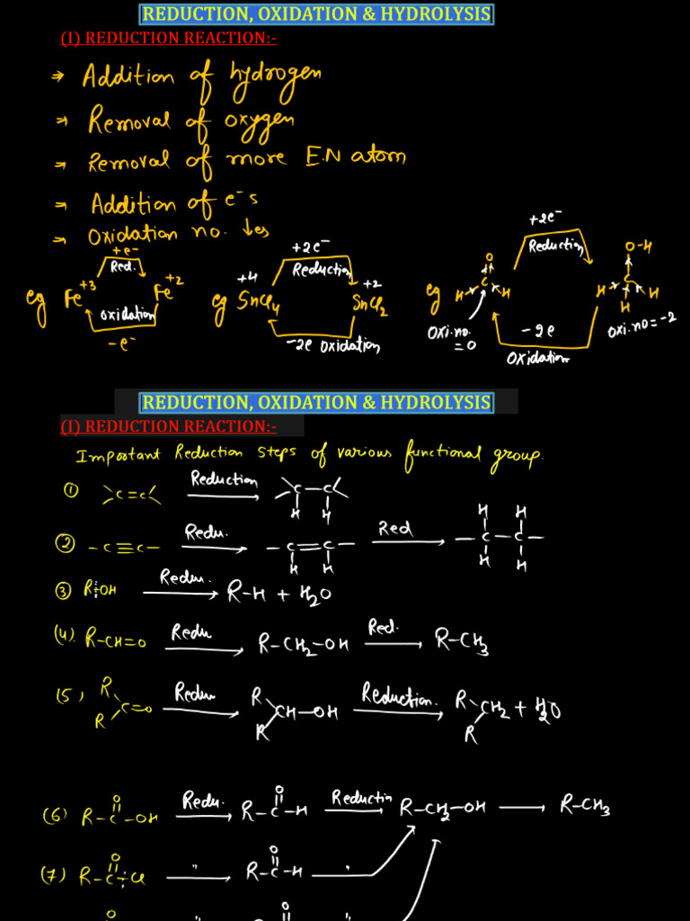 Reduction | PDF