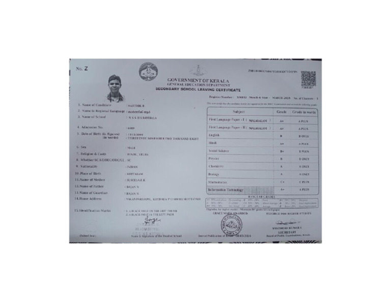 SSLC | PDF