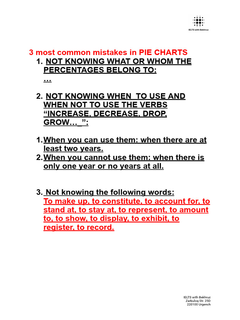 PIE CHART Homework 14 00 SEP With Template | PDF | Languages | Foreign ...
