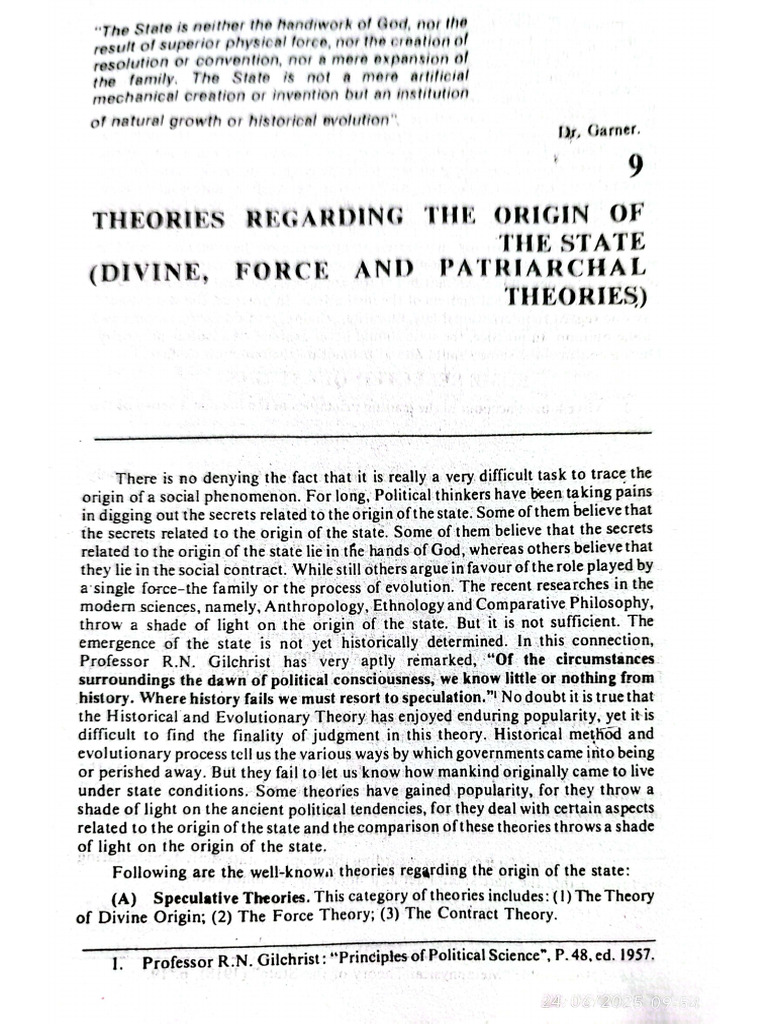 Government Theory | PDF