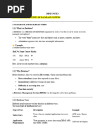 DBMS Unit 1 Notes for JNTUH R22 | PDF
