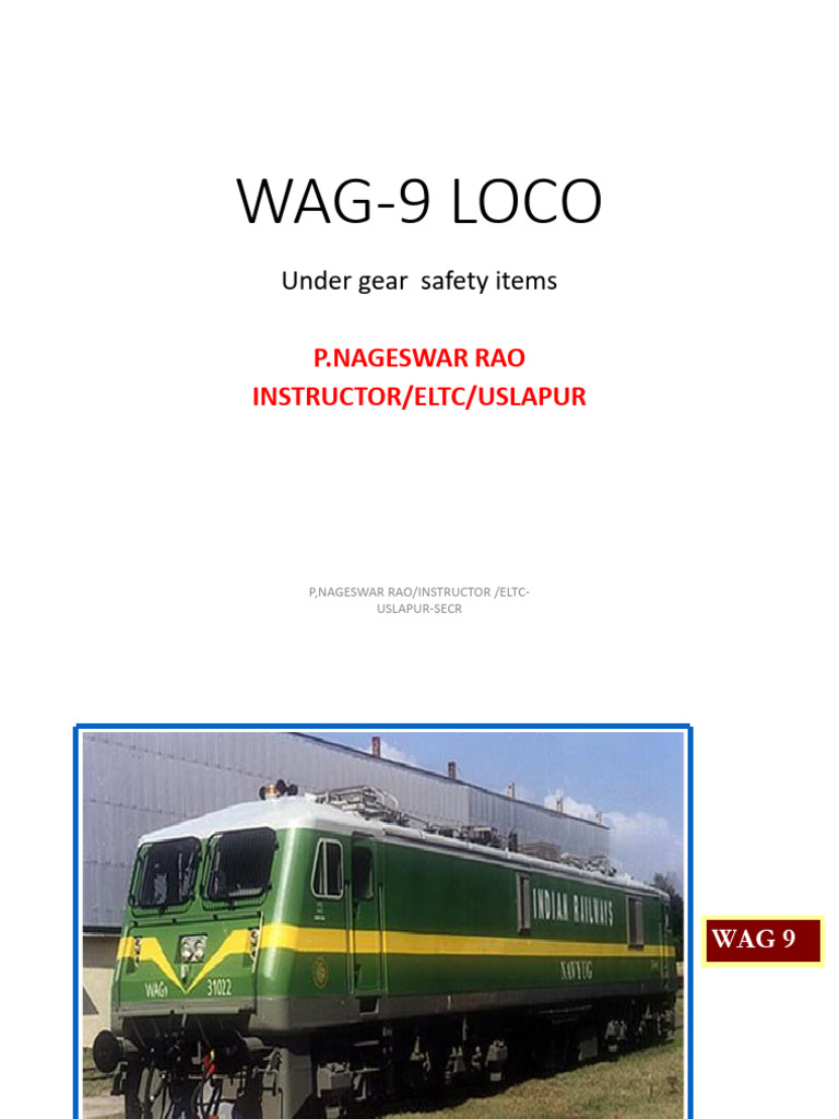 PNR Loco Under Inspection | PDF | Vehicles | Vehicle Technology