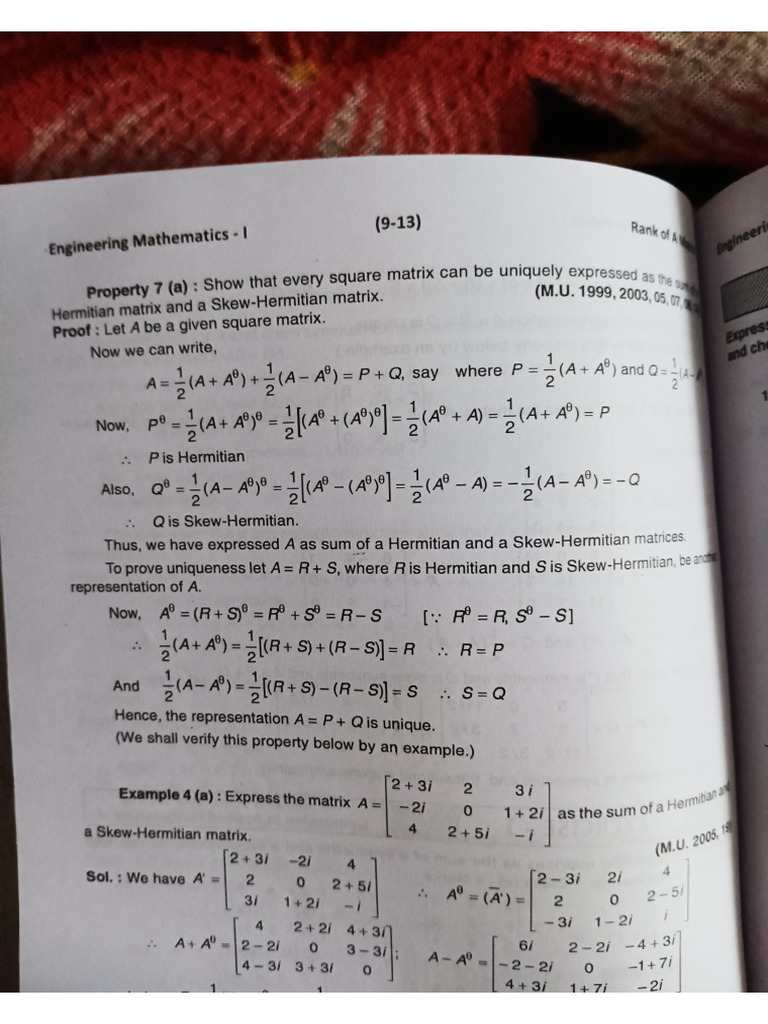 Maths QB Solutions | PDF