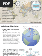 Understanding Aviation Compass Errors | PDF | Compass | Force