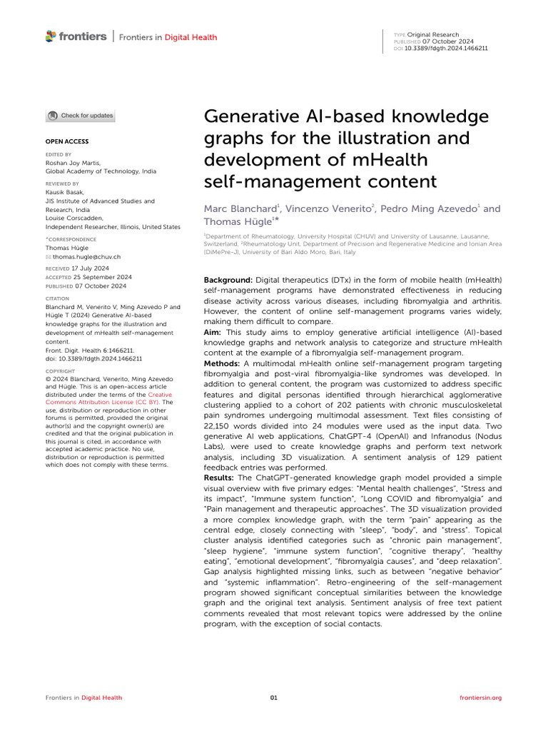 Generative AI-based Knowledge Graphs For The Illustration and ...