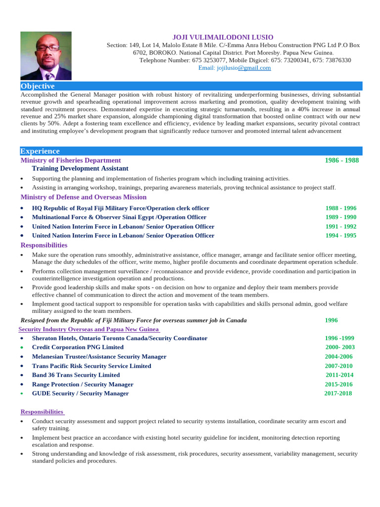 Updated Personal CV 2025 | PDF | Firearms | Strategic Management