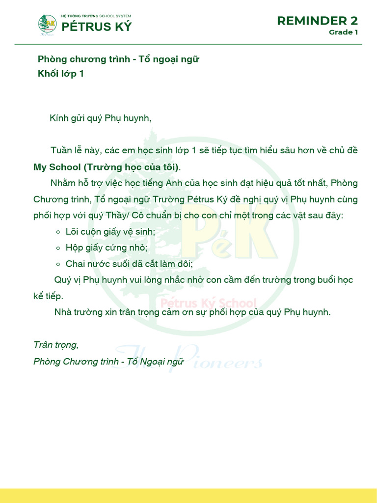 Topic 6 - Reminder 2 | PDF