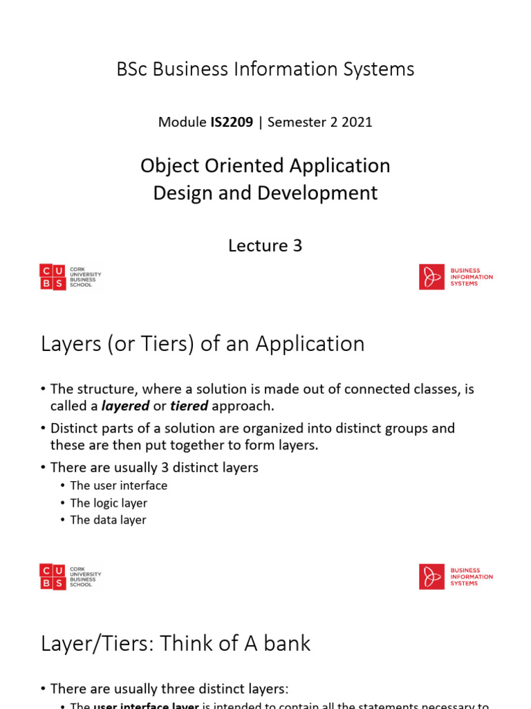 IS2209 Lecture3 08022021 | PDF | Anonymous Function | Parameter ...
