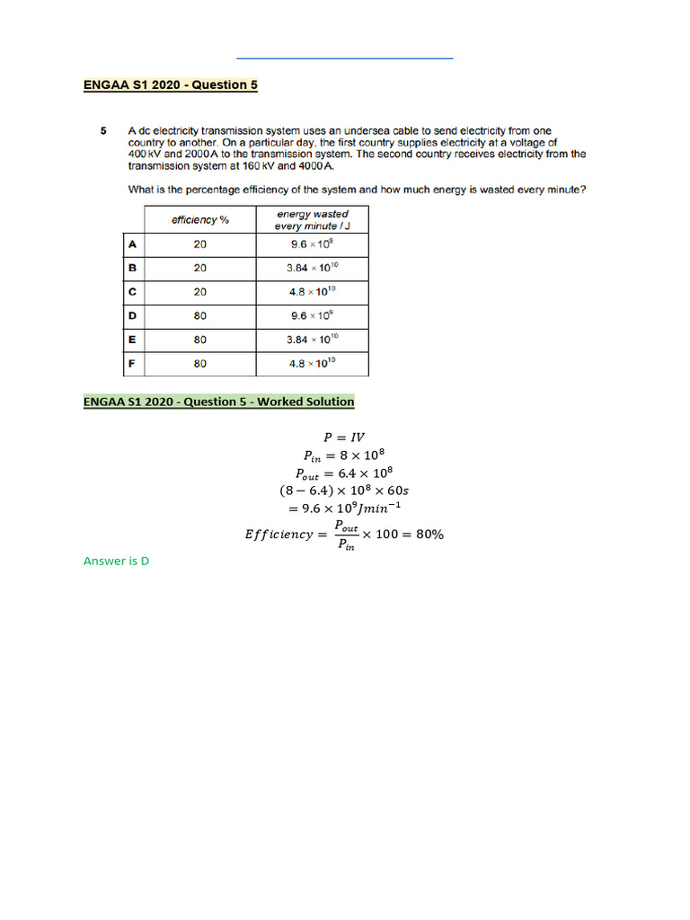 ENGAA S1 - Electricity | PDF | Resistor | Electrical Circuits