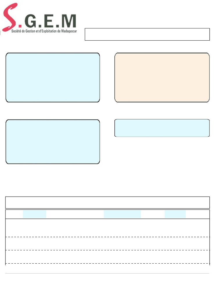 SGEM | PDF | Facture | Assurance
