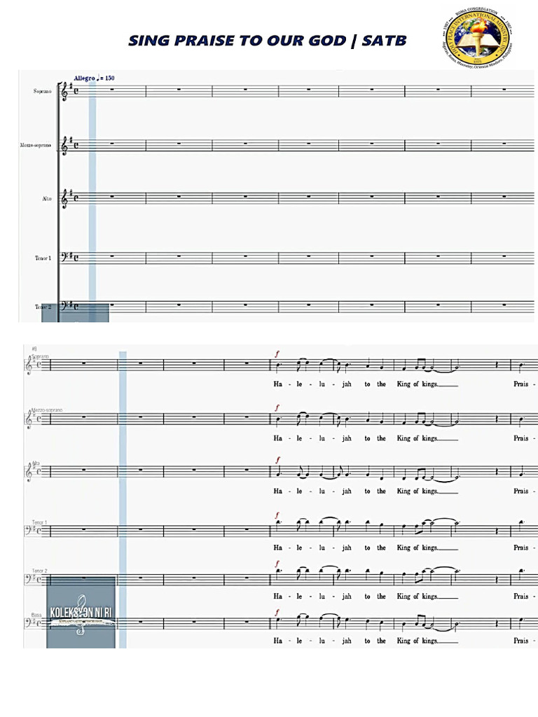 Sing Praise to Our God SATB | PDF