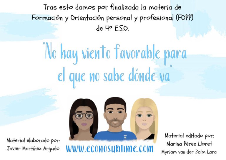 Contraportada 4º Eso Fopp | PDF