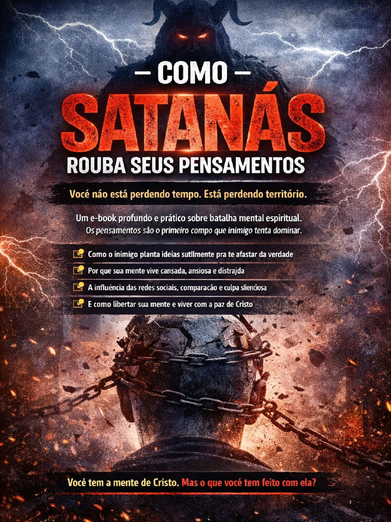 Como Satanas Rouba Seus Pensamentos Atual | PDF