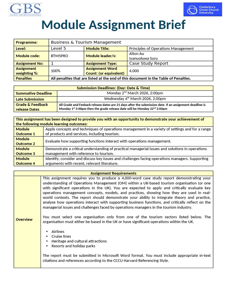 SEP23 BTM5PRO Assignment Brief v1.1 | PDF | Plagiarism | Academic ...