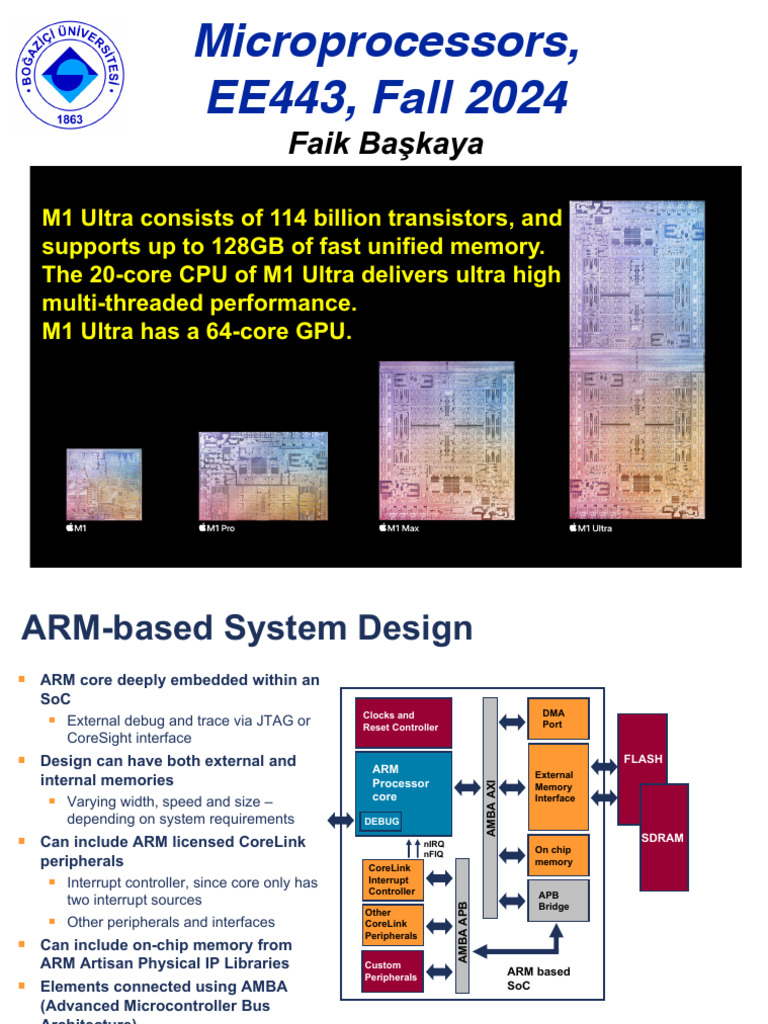 Ee443 Lecture7 Interrupts | PDF | Microcontroller | Central Processing Unit