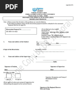 MESP-001 Dissertation Handbook Guide | PDF | Thesis